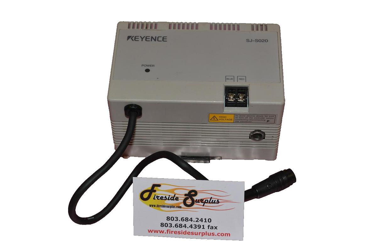 Used KEYENCE Static Eliminator Power Supply SJ-S020 SJ S020 SJS020