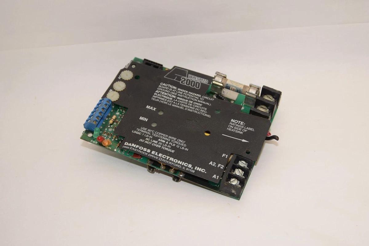 Used DANFOSS ELECTRONICS A2000 Varispeed Control Board
