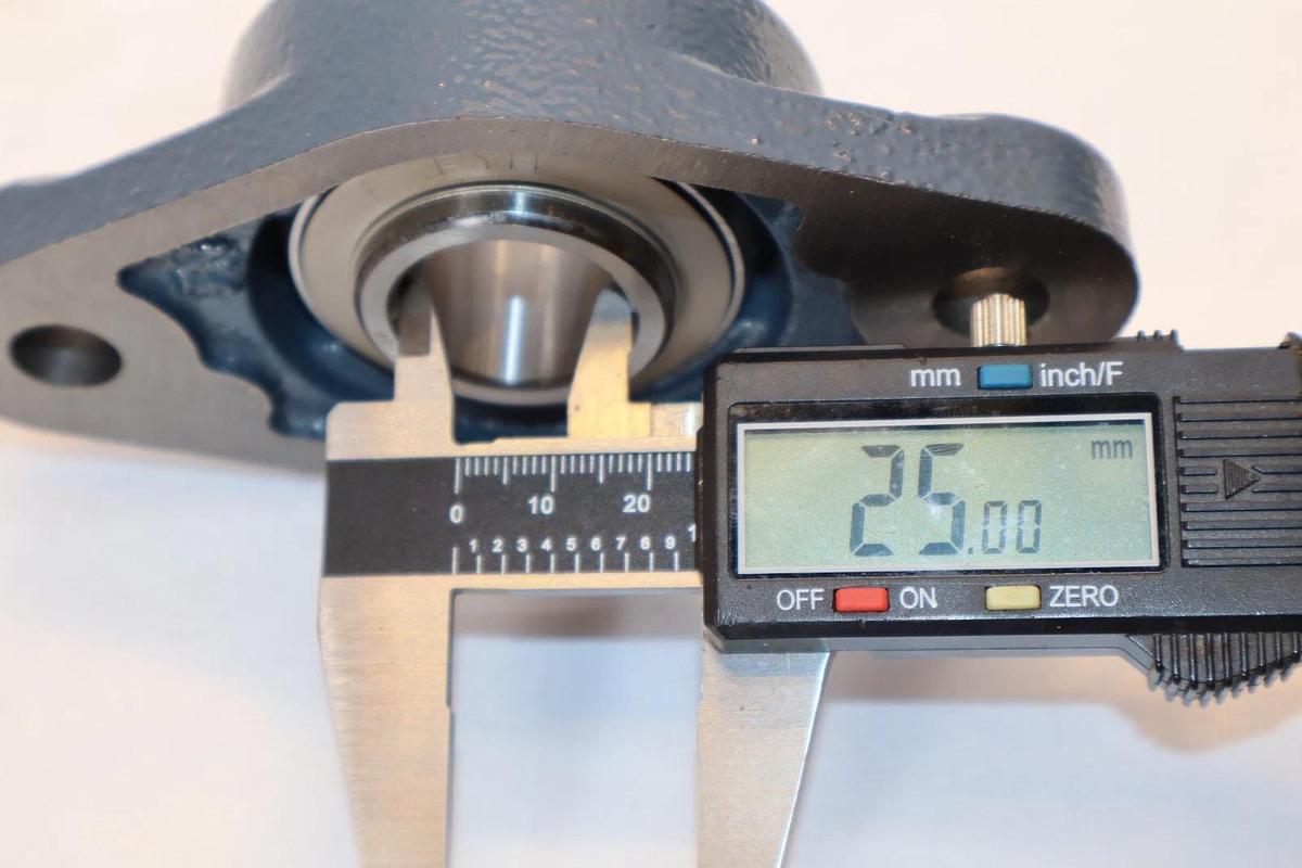 FYH FL205 Flange Bearing with NC205 Bearing Insert *No Lock Collar*  (New)