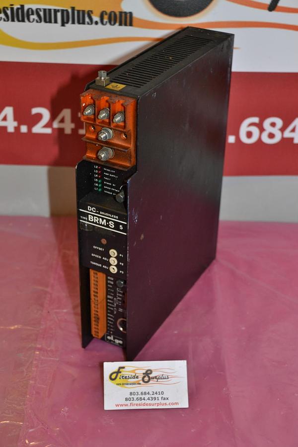 Used EL.GE DC BRUSHLESS SERVO DRIVE BRM-S5 BRM S5 BRMS5  BRM-S BRMS