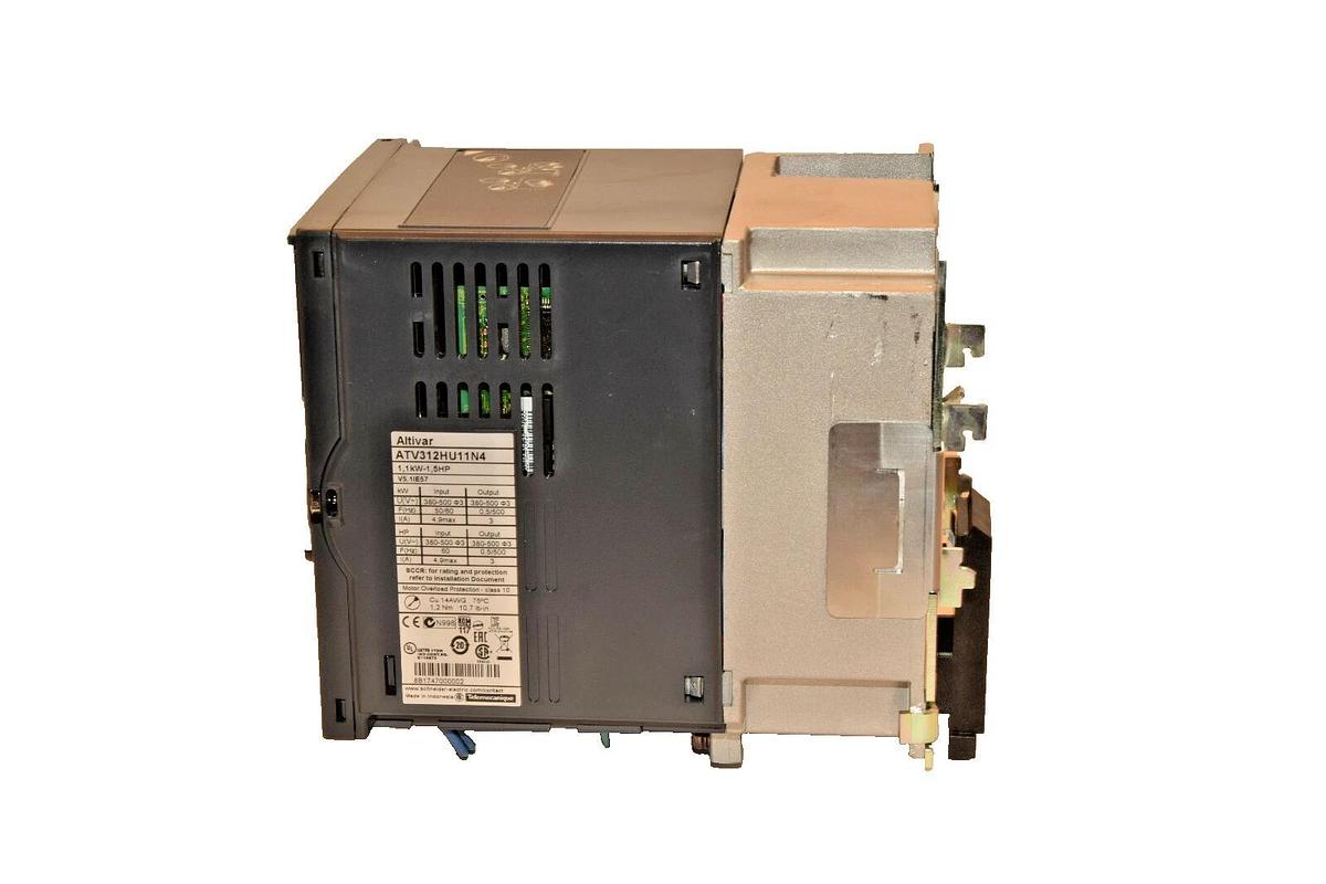 Used Telemecanique Schneider Electric ATV312HU11N4 1,1kW 1,5HP Altivar AC Drive