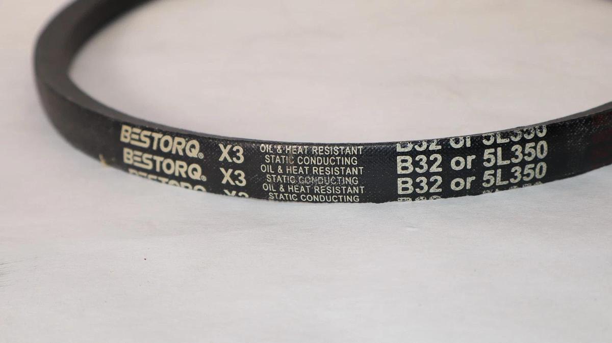 (NEW - Lot of 2) BESTORQ B32 , B-32 , 5L350 X3 V-Belt