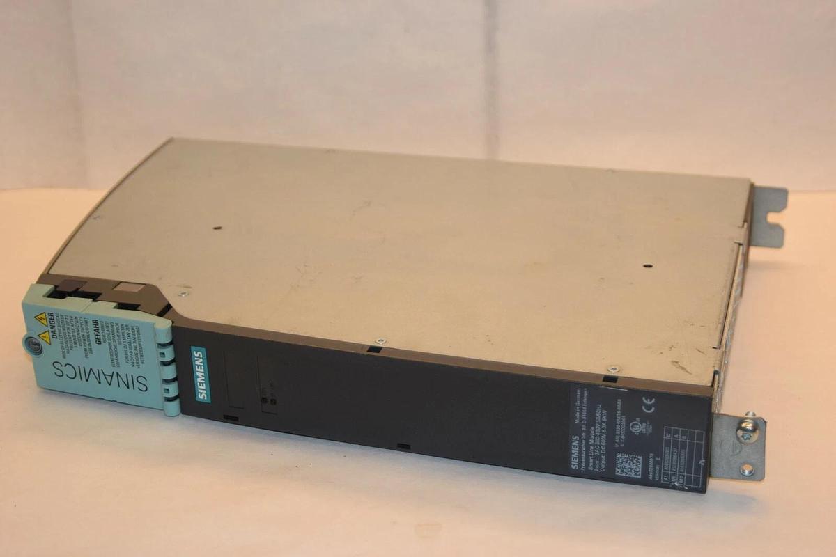 Used Siemens 6SL3130-6AE15-0AB0 Sinamics Ver. E Smart Line Module 8.3A 480V 50/60hz