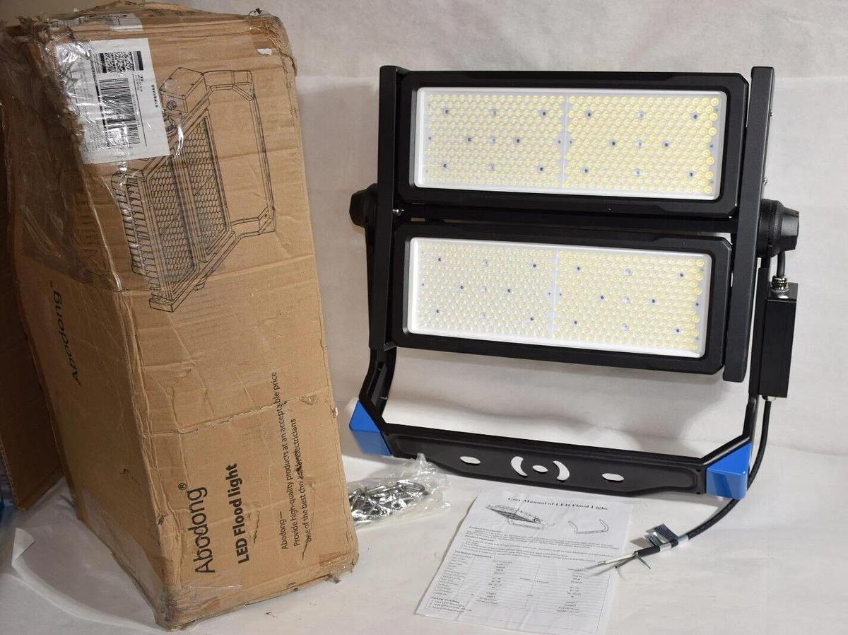 Abodong Arena Stadium LED Flood Light 500W 5000k 65000lm HD-FL02-500WA-CD *NEW