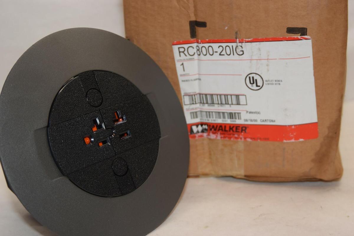 (NEW) WALKER RC800-20IG RC80020IG RC800 20IG Raised Floor Box