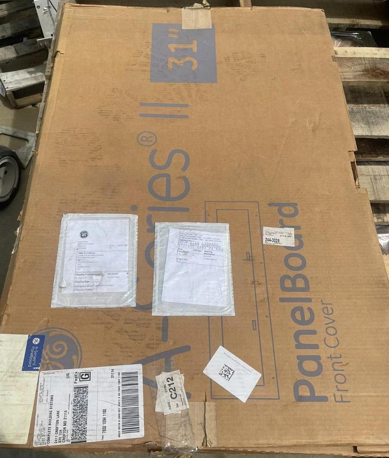 General Electric GE 31" A-Series II PanelBoard Front Surface Cover Panel AF31SNW