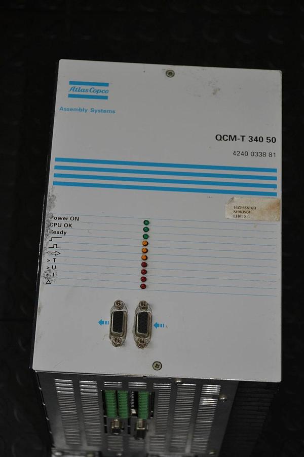 Used ATLAS COPCO CONTROLS QCM-T 340 50 QCMT34050 4240 0338 81 4240033881