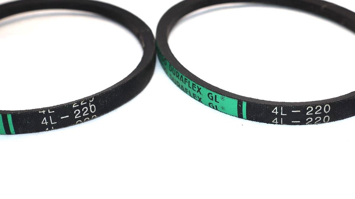 (NEW - Lot of 2) BANDO 4L-220 , 4L220 Duraflex GL V-Belt