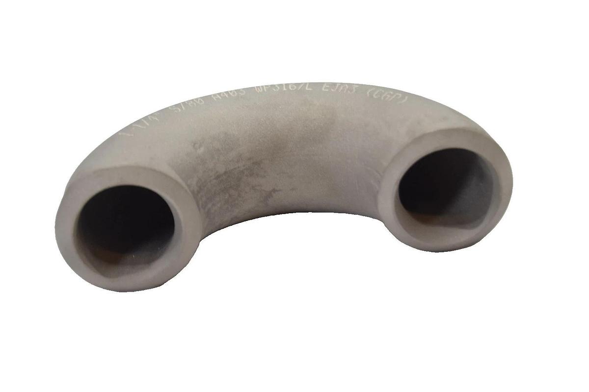 MRC 180° 1-1/4" SS weld Fitting Stainless Seamless Buttweld S/80 A403 WP316/L