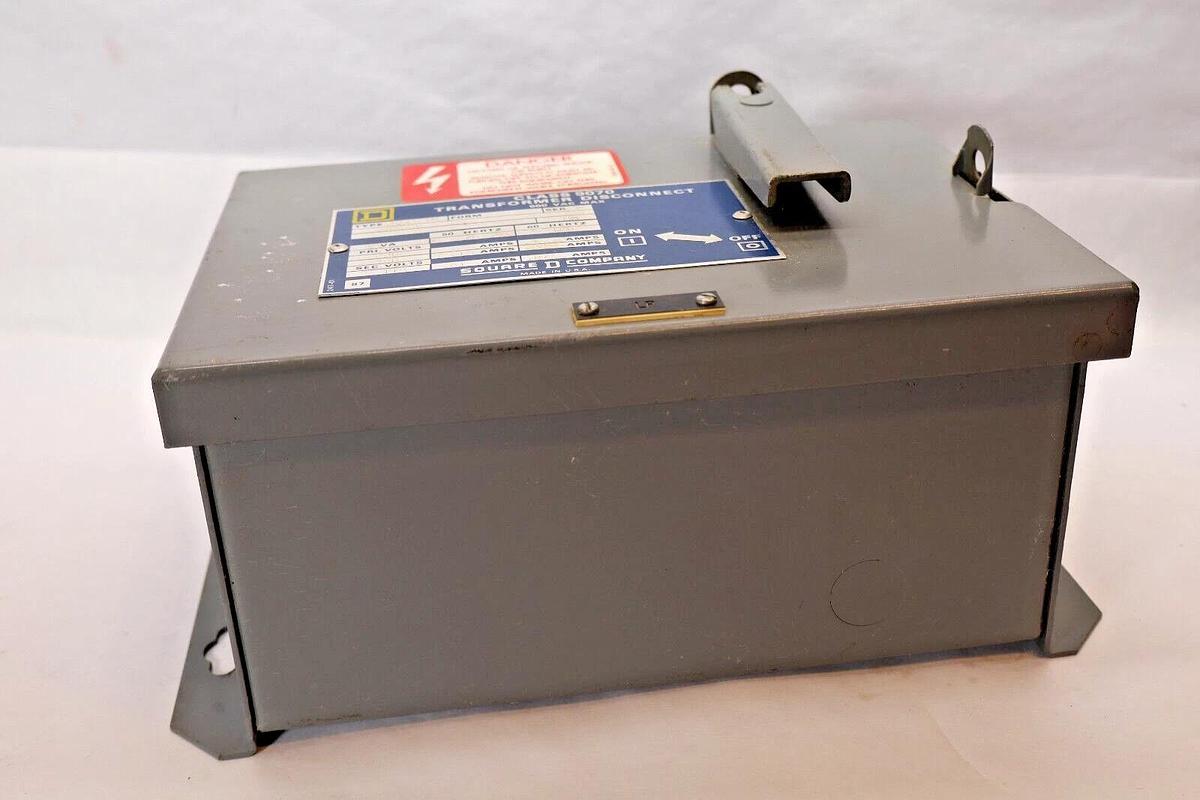 Used SQUARE D SK5271M Series A Class 9070 Transformer Disconnect