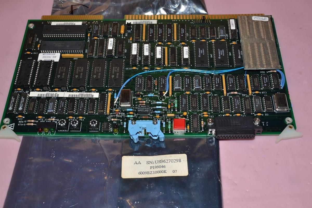 TAYLOR ABB PROCESS 6009BZ10000K 125P2206-3 AV1 REV A MEMORY MODULE NEW