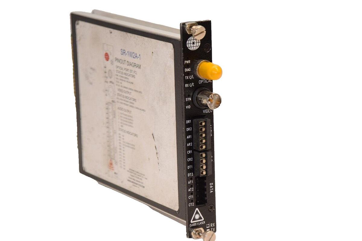 Used MERIDIAN TECHNOLOGIES INC. SR-1W2A-1 Fiber Transmission System (Receiver)
