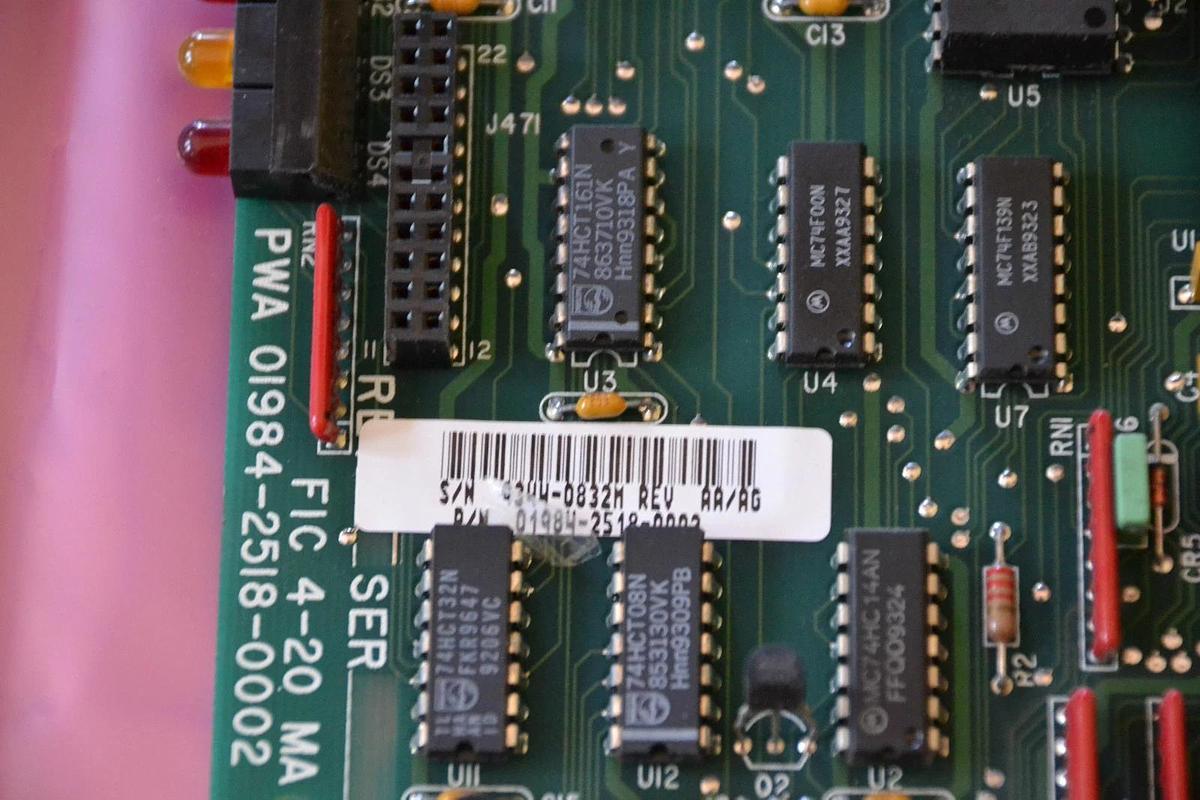 Refurbished FISHER ROSEMOUNT CIRCUIT BOARD PWA 01984-2518-0002 PWA0198425180002 REV. AA/AG