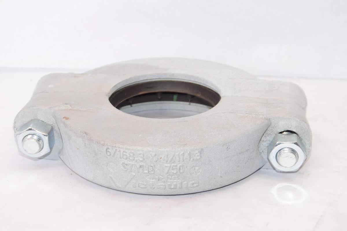 (NEW) VICTAULIC 6x4-750 750 6/168.3 x 4/114.3 Reducer Coupling 6" to 4" Adapter