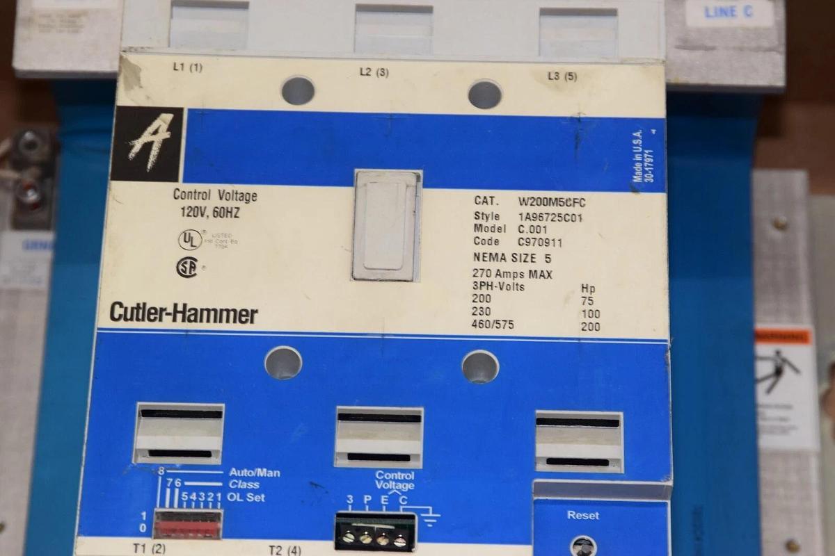 EATON Cutler Hammer Size 5 Soft Starter EA270PN W200M5CFC Advantage Sz 5 NEW