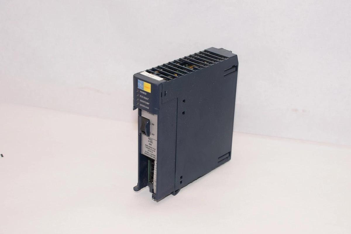 Used GE FANUC IC695PSD040F RX3i 40W 24Vdc Power Supply Module *Damaged Case READ*
