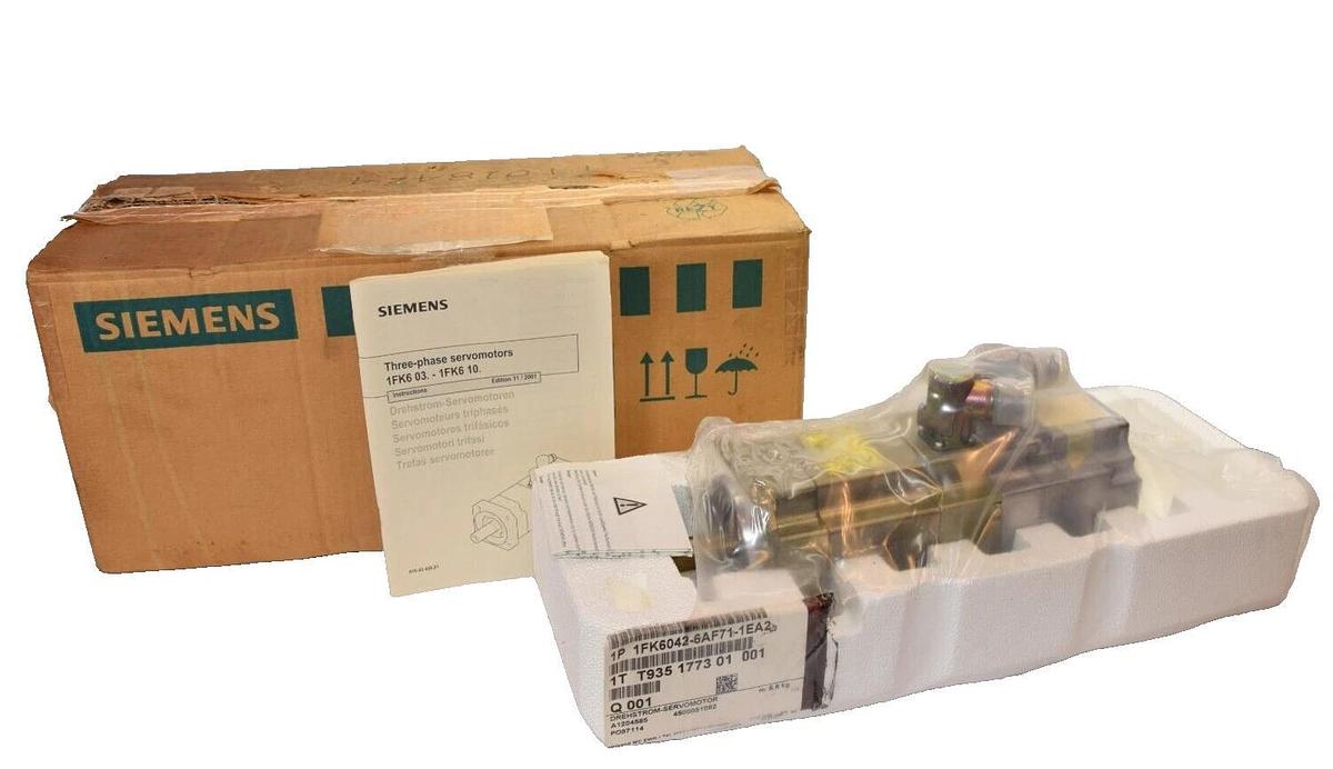 Siemens ServoMotor Servo Motor 1FK6042-6AF71-1EA2 1FK60426AF711EA2 (NEW)