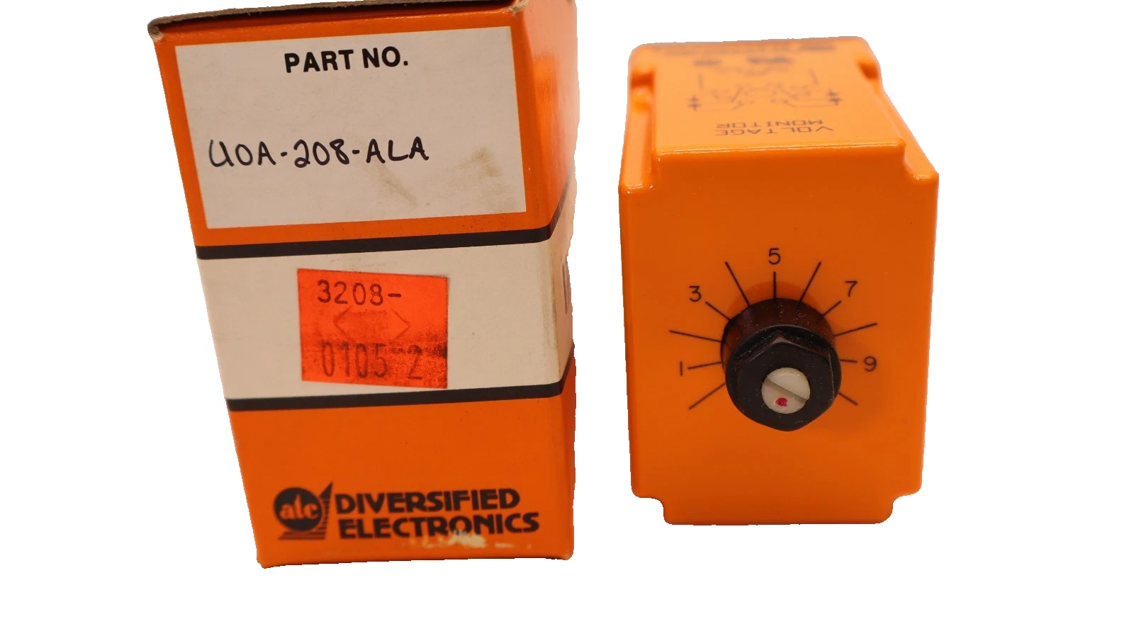 Diversified Electronics Current Relay 208V 5A UDA-208-ALA U0A-208-ALA (New)