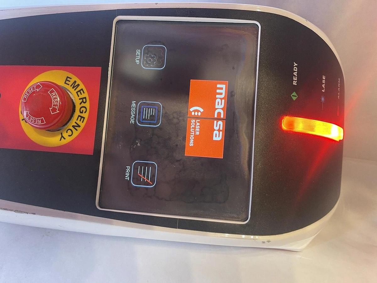 Used MACSA I-1010 ICON Print Head Laser Coder