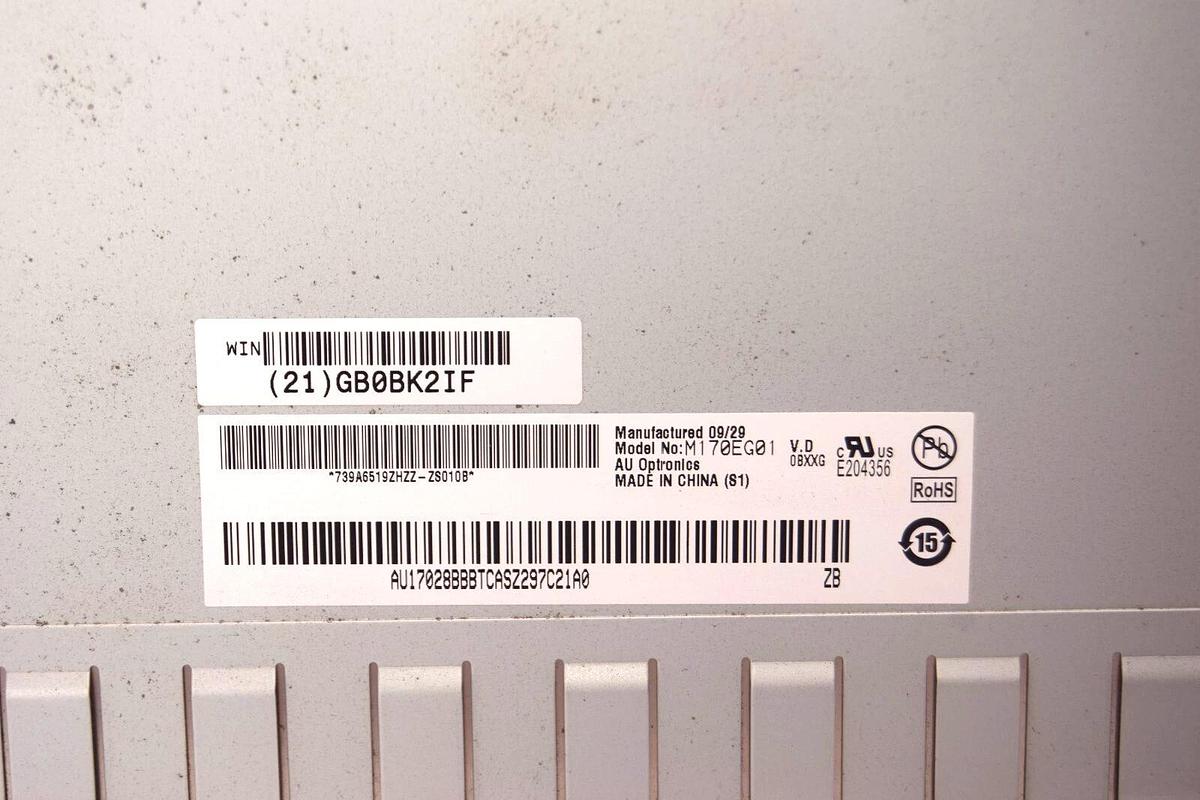 Used AU OPTRONICS M170EG01 17" LCD Screen Panel