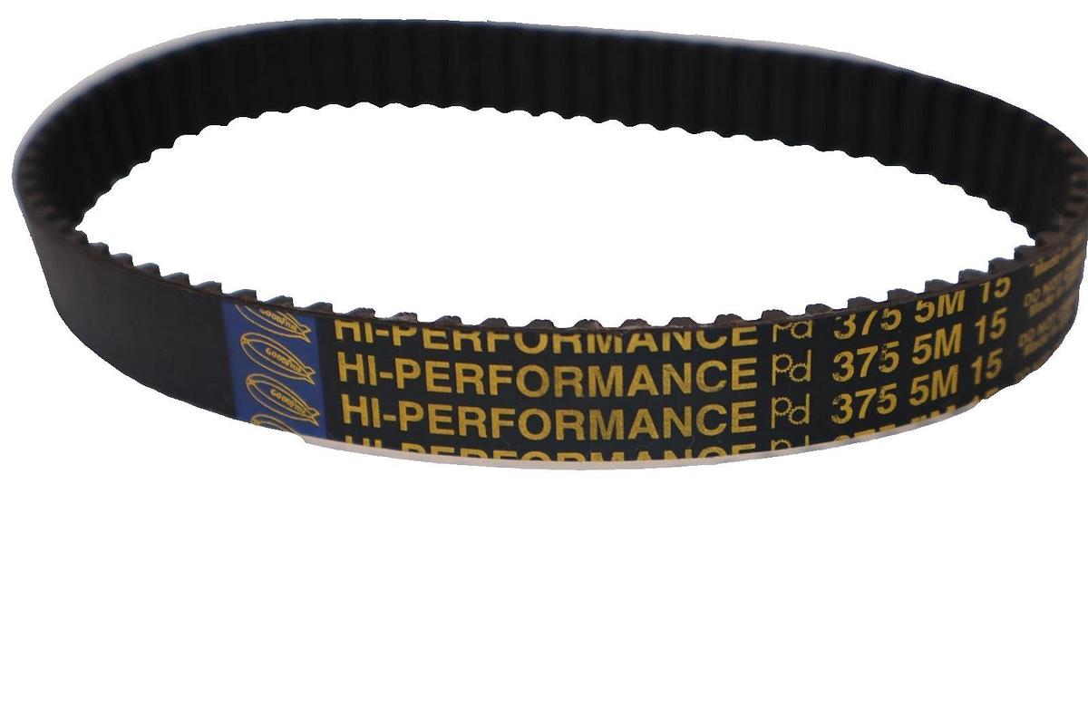 Goodyear 375 5M 15 , 375-5M-15 Hi-Performance PD Timing Belt USA (New -Lot of 3)