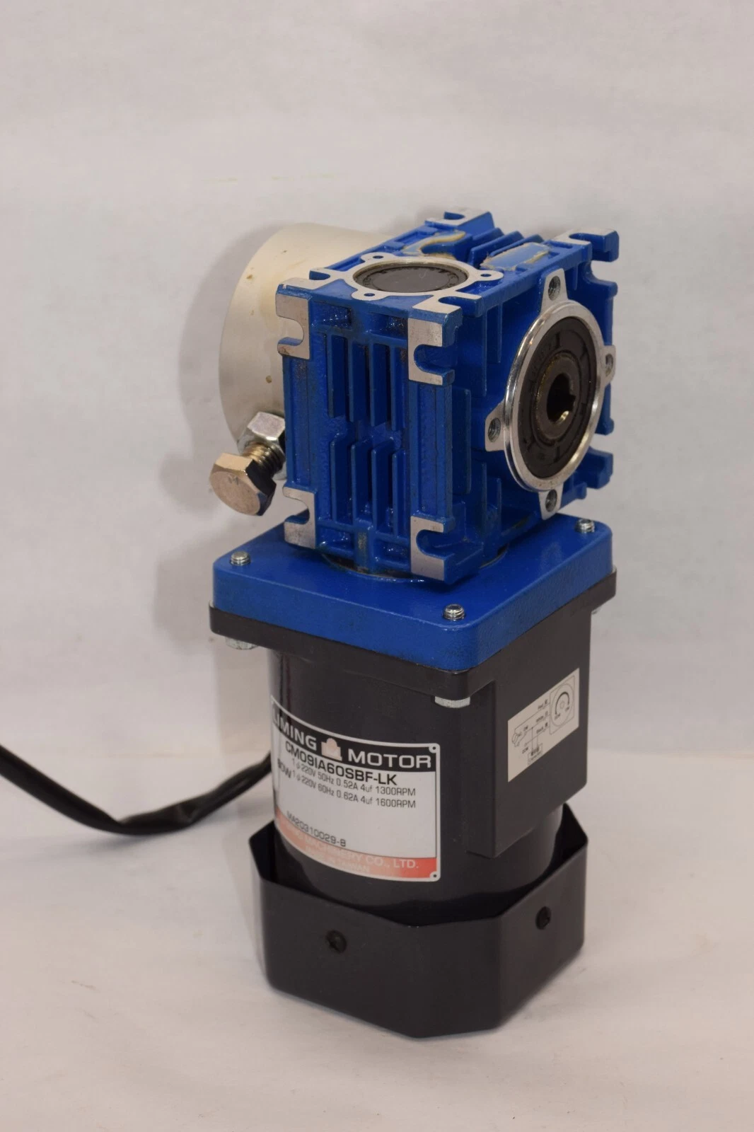Used LIMING MOTOR CM09IA60SBF-LK , CM09IA60SBFLK 60W Gear Motor
