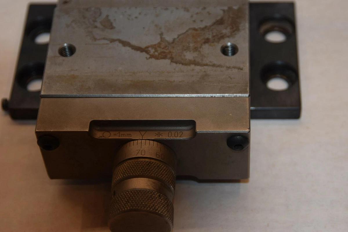 Used Newport Klinger MicroControle ?? Precision Linear Stage 35mm Travel   4" x 4"