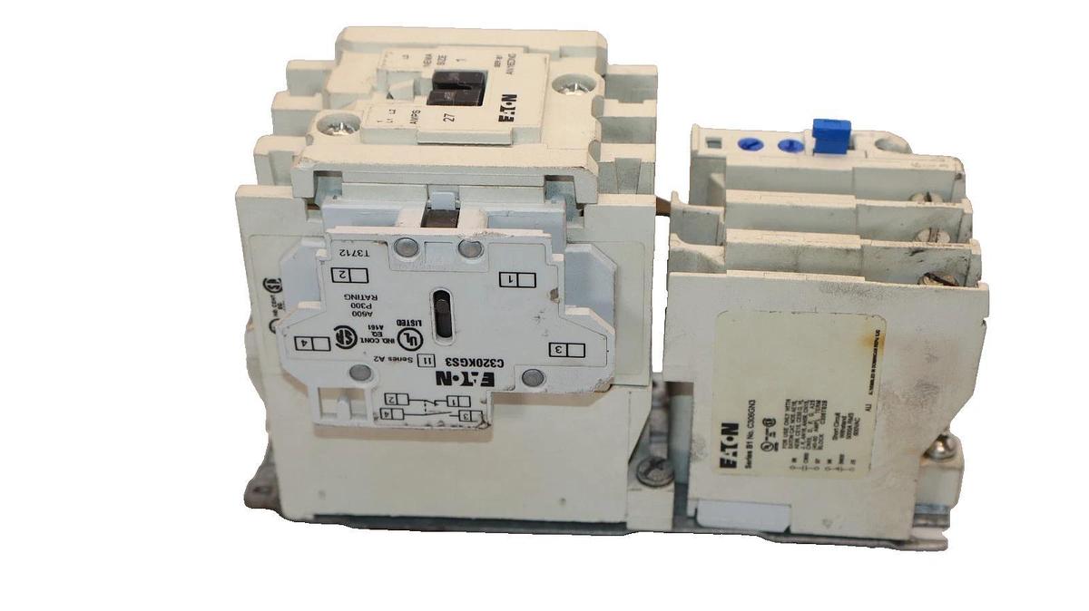 Used Eaton Starter AN16DN0 Size Sz 1 27A 27 Amp 575V Coil:120V