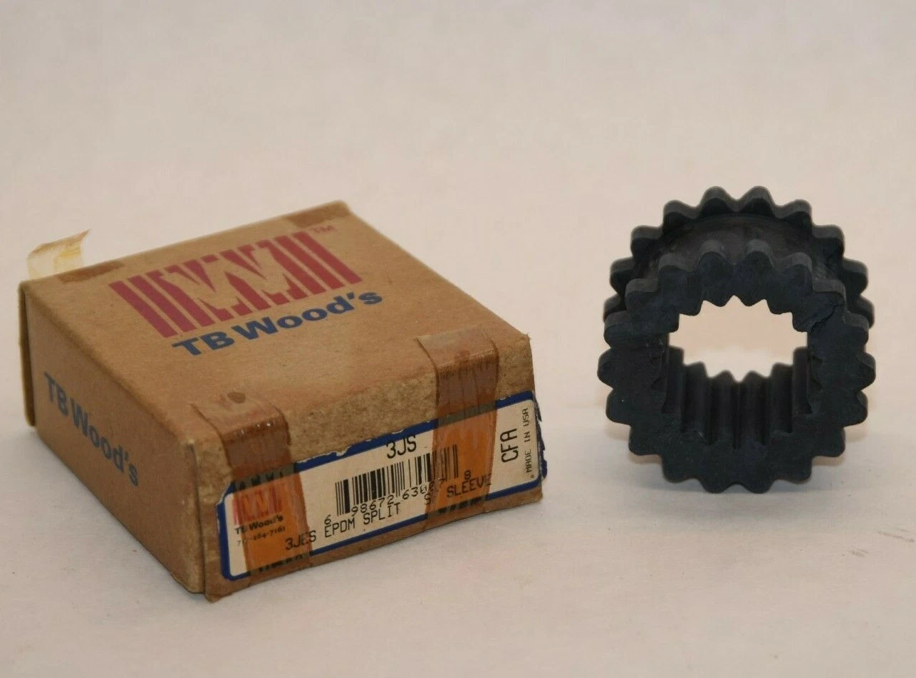 (NEW) TB WOODS 3JS 3JES EPDM 3JESEPDM Split Sure Flex Sleeve Coupling