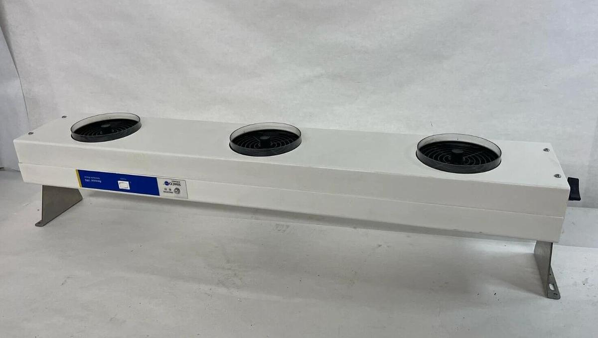 Used Simco Ion Aerostat FPD 3-Fan Ionizing Air Blower Fan 120/220v 4011007