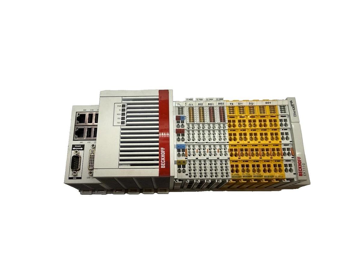 Used Beckhoff CX5140-0125/4GB PLC Controller CX5140-0125/ 4GB EL1809 EL2809 EL1904