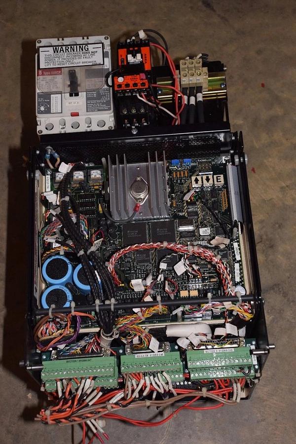 Used Reliance Electric Maxpak III 7hp Drive 7P8171 3ph 460v 0-58724-70A