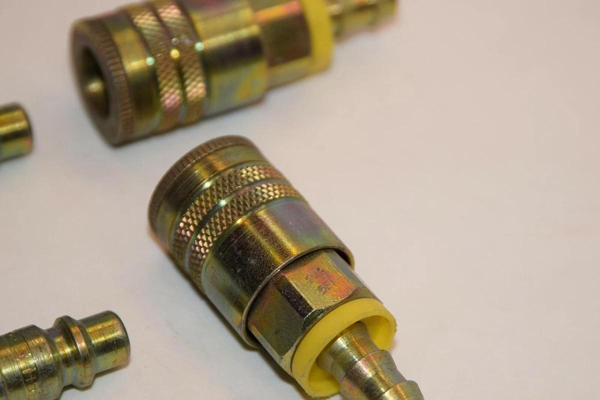 (NEW Lot 2) PARKER 24-5BE W/ H5E HBF 3/8" Industrial Pneumatic Quick Disconnect