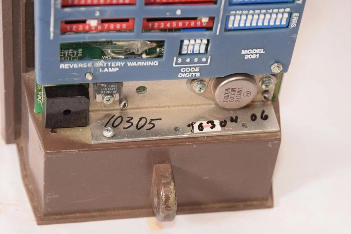 Used SARGENT & GREENLEAF INC Model 2001 Code Tronic Circuit Board *Damaged Lamp*