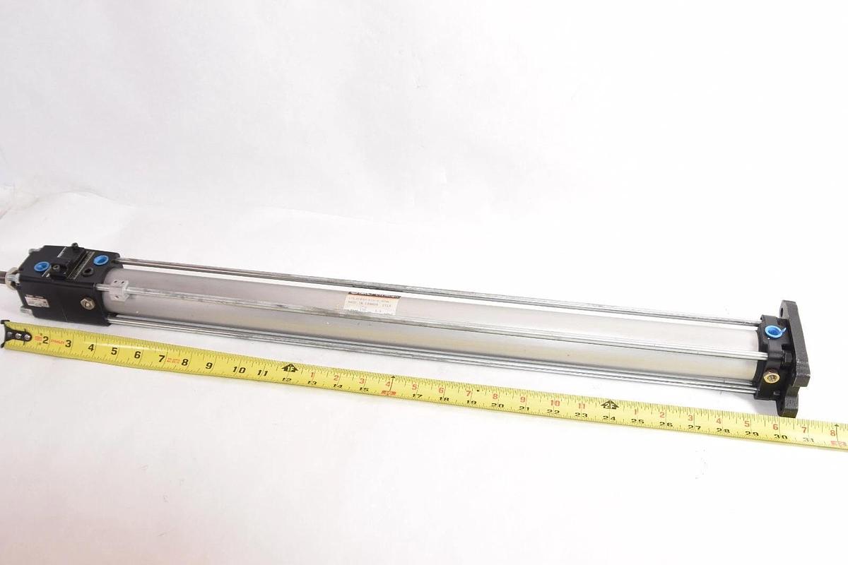 (NEW) SMC CDLAFN40-610-E-A54L 9.9kgf/cm2 150psi 5/8" rod Pneumatic Cylinder