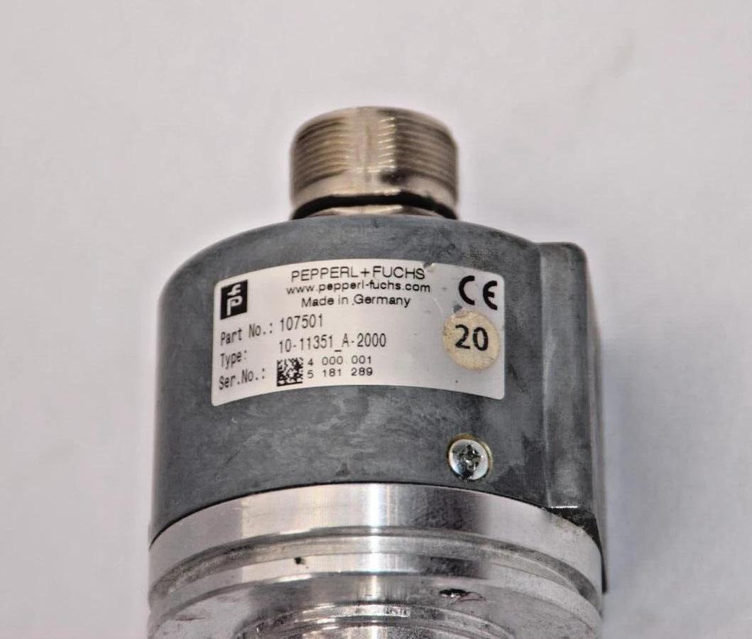 Used Pepperl+Fuchs Pepper + Fuchs Encoder 107501 10-11351_A-2000