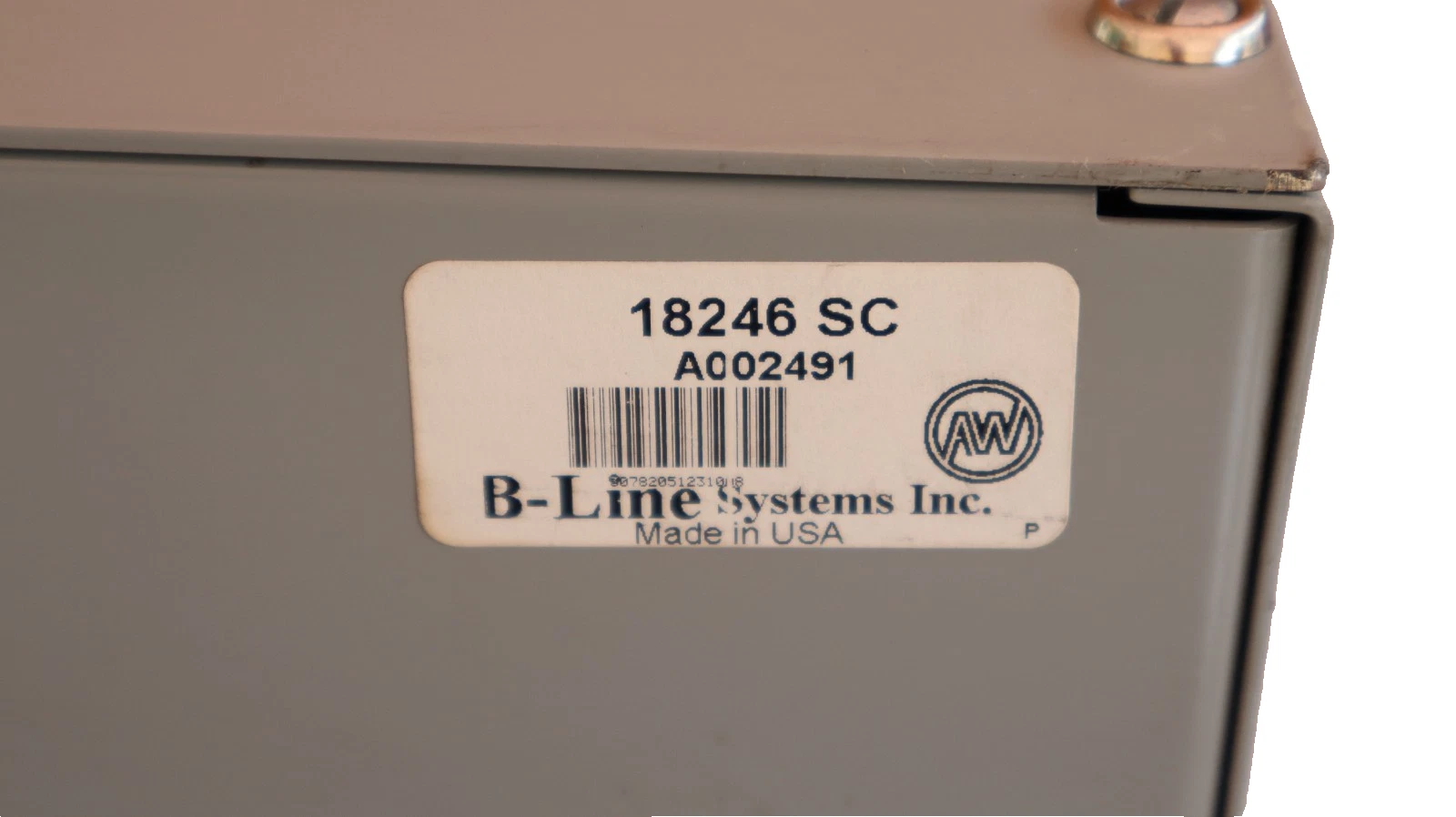 Eaton Cooper B-Line Telephone Cabinet 18x24x6 Flush Type SC 18246 SC 18246SC NEW