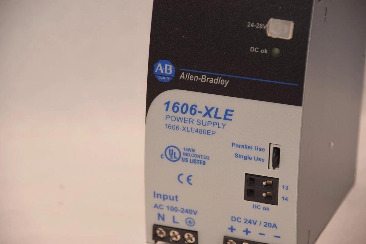 Used ALLEN BRADLEY 1606-XLE480EP Series A Power Supply