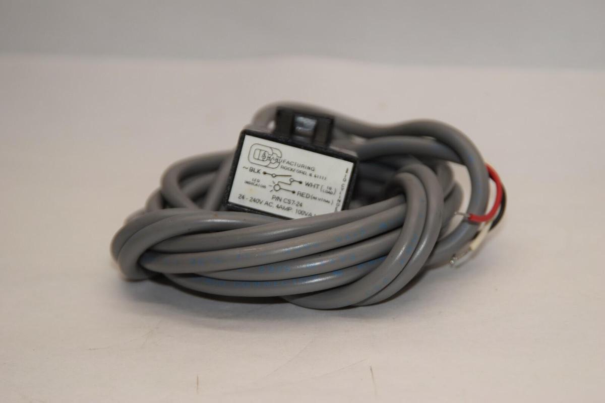 (NEW) CC MANUFACTURING CS7-24 24-240Vac 4Amp 100Va Cylinder Switch