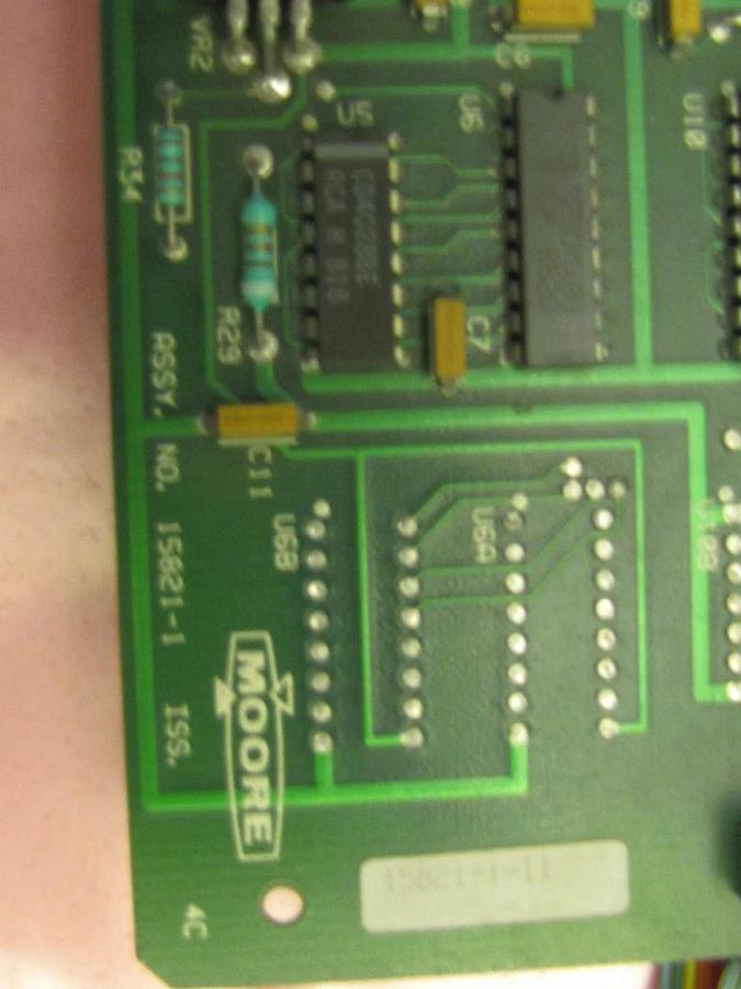 MOORE CIRCUIT BOARDS 15821-1 15821-1-11 NEW