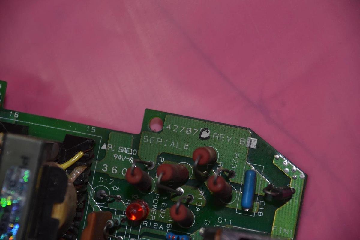 Used TOSHIBA AC DRIVE POWER SUPPLY BOARD 42707C   21085072 1347 M0S270