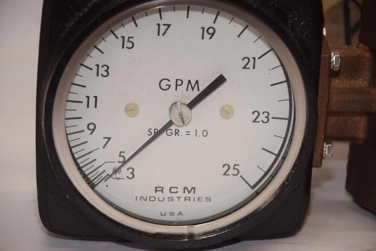 (NEW) RCM INDUSTRIES 2"-71-VDL-25-E 180psig Series 7000 Flo-Gage Flowmeter