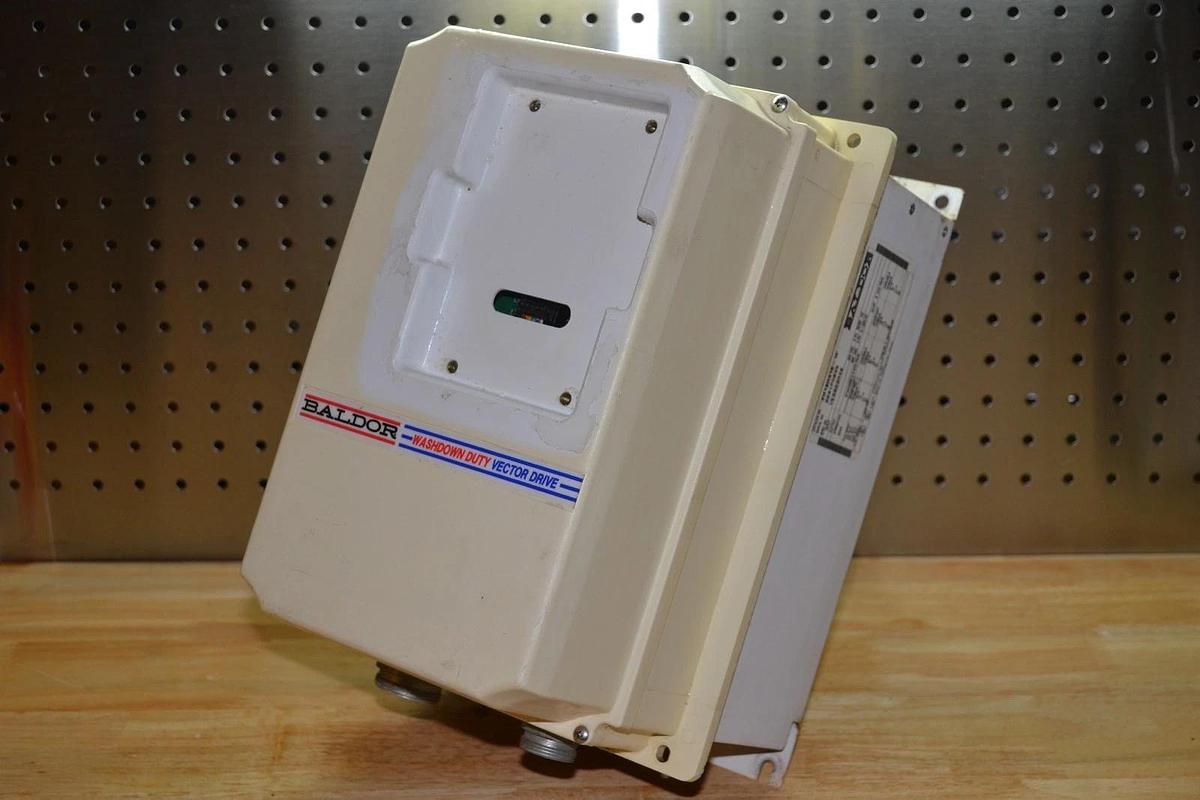 Used Baldor Washdown Vector Drive ZD18H415-W ZD18H415W ZD18H415 460v 3ph 10/15/20hp