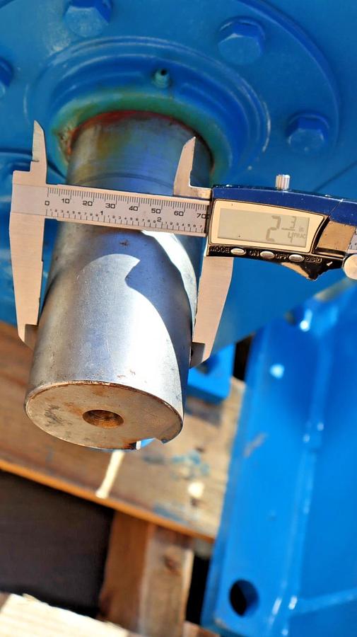 FALK RK2060F3A Gear Drive Speed Reducer Gearbox Triple Reduction 38.46:1 REFURB