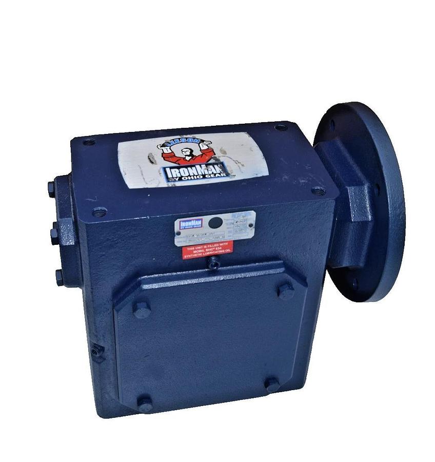 IronMan Ohio Gearbox Worm Speed Reducer W8420304.00 BMQ842-15-180-R 15:1 NOS