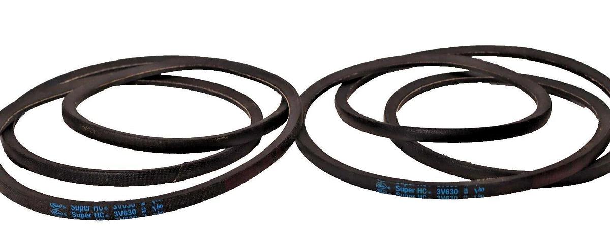 ( Lot of 2) Gates Super HC 3V630 , 9332-0630 Belt V-Belt (NEW)