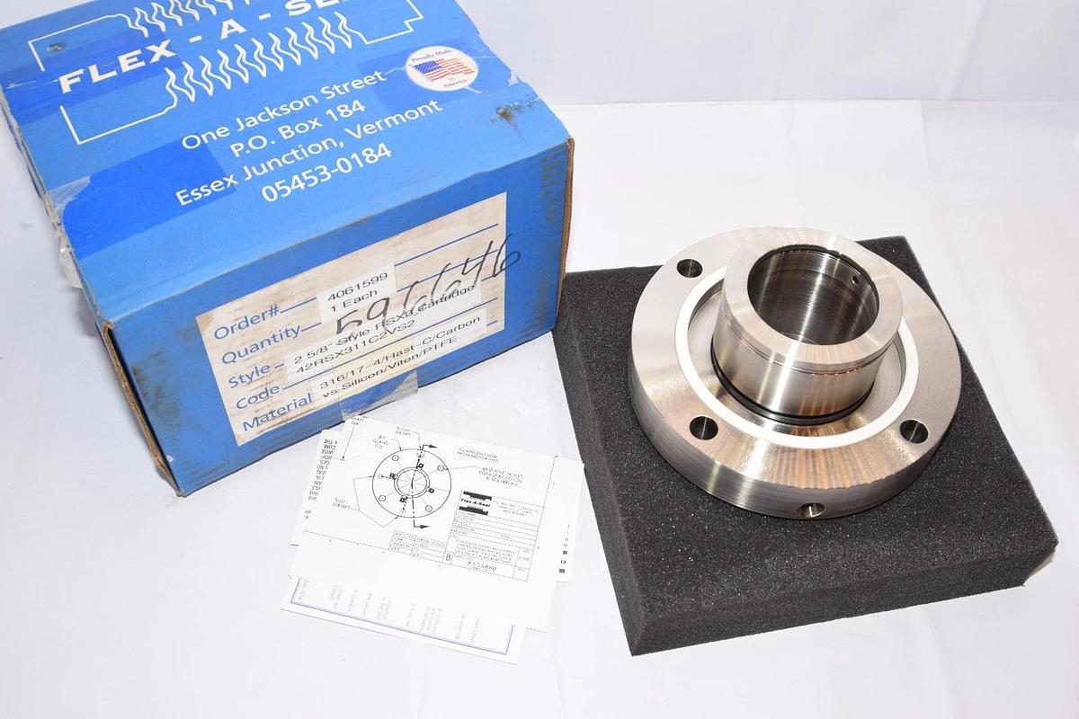 (NEW) FLEX-A-SEAL 4061599 RSX3 42RSX311C2VS2 2-5/8" Cartridge  Seal