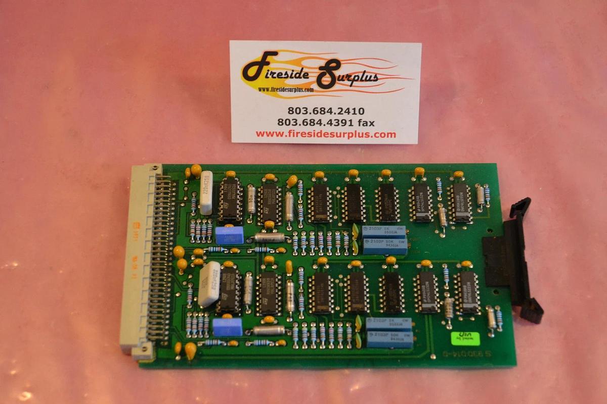 Used ARL CHARMILLES PRINT ELEC BOARD CARD S 930 014-0 S 700097 S 212 591 S 930 014-0