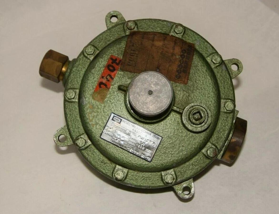 (NEW) REGEL + MESSTECHNIK D118A.F2/F3.5.N.F1 200mm Gas Pressure Regulator
