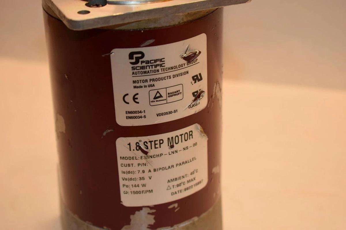 Used Pacific Scientific Sigmax Stepper Motor E33NCHP-LNN-NS-00